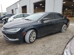 Salvage cars for sale at Jacksonville, FL auction: 2015 Chrysler 200 C