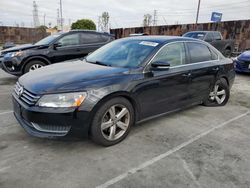 Salvage cars for sale at Wilmington, CA auction: 2012 Volkswagen Passat SE