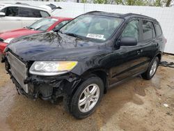 Hyundai Santa FE salvage cars for sale: 2012 Hyundai Santa FE GLS