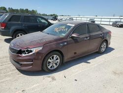 Salvage cars for sale at Harleyville, SC auction: 2016 KIA Optima LX