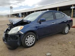 Nissan salvage cars for sale: 2014 Nissan Versa S