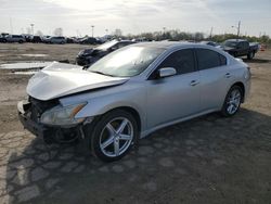 Salvage cars for sale at Indianapolis, IN auction: 2011 Nissan Maxima S