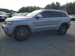 Salvage cars for sale from Copart Exeter, RI: 2017 Jeep Grand Cherokee Limited