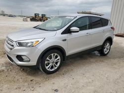 Salvage cars for sale at New Braunfels, TX auction: 2019 Ford Escape SE