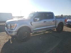 Ford salvage cars for sale: 2021 Ford F150 Supercrew