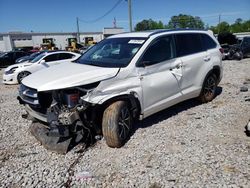 Salvage cars for sale from Copart Montgomery, AL: 2017 Toyota Highlander SE