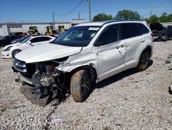 Toyota Highlander salvage cars for sale: 2017 Toyota Highlander SE