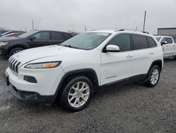 Salvage cars for sale from Copart Ontario Auction, ON: 2017 Jeep Cherokee Latitude