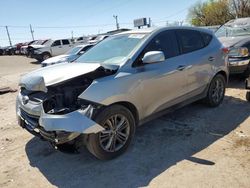 Salvage cars for sale at Oklahoma City, OK auction: 2015 Hyundai Tucson GLS