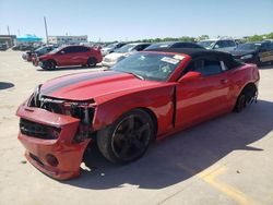 Salvage cars for sale from Copart Grand Prairie, TX: 2012 Chevrolet Camaro 2SS