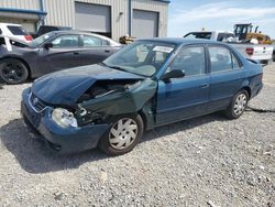 Salvage cars for sale at Earlington, KY auction: 2002 Toyota Corolla CE