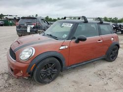 Salvage cars for sale at Houston, TX auction: 2011 Mini Cooper S