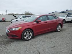 Ford Fusion se salvage cars for sale: 2018 Ford Fusion SE