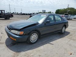 Salvage cars for sale at Oklahoma City, OK auction: 1997 Honda Accord EX