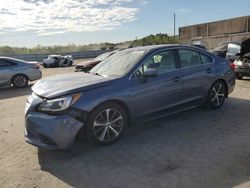 Salvage cars for sale from Copart Fredericksburg, VA: 2015 Subaru Legacy 2.5I Limited