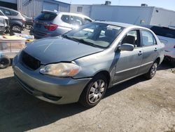 Salvage cars for sale from Copart Vallejo, CA: 2003 Toyota Corolla CE