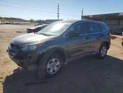 Salvage cars for sale from Copart Colorado Springs, CO: 2012 Honda CR-V LX