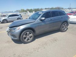 Salvage cars for sale from Copart Pennsburg, PA: 2017 Mercedes-Benz GLC 300 4matic