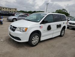 Salvage cars for sale at Wilmer, TX auction: 2017 Dodge Grand Caravan SE