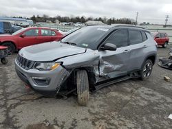 Salvage cars for sale at Pennsburg, PA auction: 2018 Jeep Compass Trailhawk