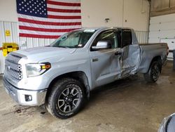 Salvage cars for sale at Candia, NH auction: 2019 Toyota Tundra Double Cab SR/SR5