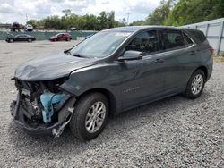 Salvage cars for sale at Riverview, FL auction: 2018 Chevrolet Equinox LT