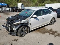 Salvage cars for sale at Hurricane, WV auction: 2012 Volkswagen Passat SE