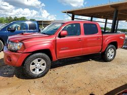 Salvage SUVs for sale at auction: 2009 Toyota Tacoma Double Cab