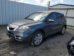 Salvage cars for sale at Albany, NY auction: 2010 Acura RDX Technology
