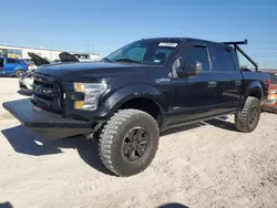 Salvage cars for sale from Copart Haslet, TX: 2016 Ford F150 Supercrew