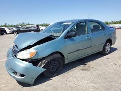 Salvage cars for sale from Copart Fresno, CA: 2005 Toyota Corolla CE