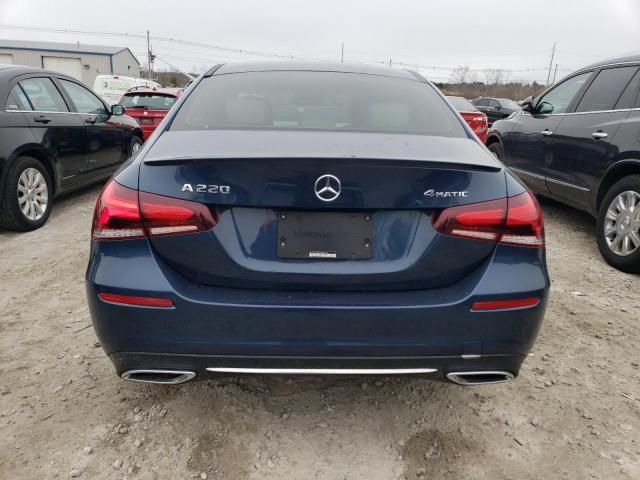 2020 Mercedes-Benz A 220 4matic