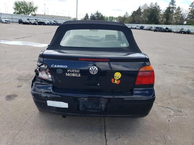 2002 Volkswagen Cabrio GLX