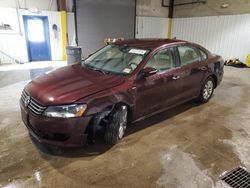 Vehiculos salvage en venta de Copart Glassboro, NJ: 2014 Volkswagen Passat S