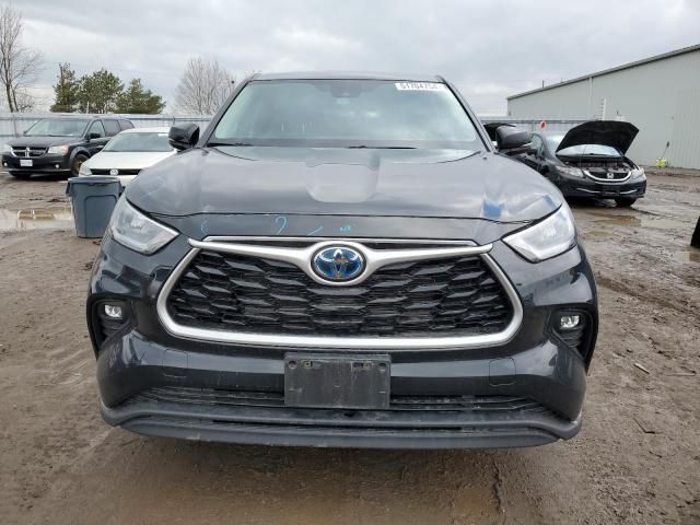 2022 Toyota Highlander Hybrid LE