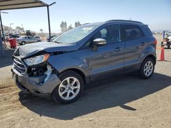 Salvage cars for sale from Copart San Diego, CA: 2018 Ford Ecosport SE
