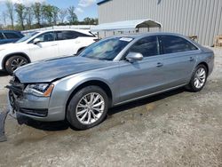 Salvage cars for sale at Spartanburg, SC auction: 2011 Audi A8 L Quattro