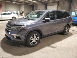 Salvage cars for sale at West Mifflin, PA auction: 2017 Honda Pilot EXL