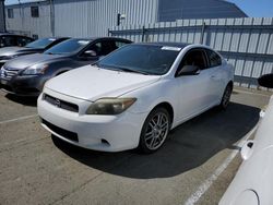 Salvage cars for sale from Copart Vallejo, CA: 2006 Scion TC