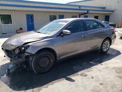 Salvage cars for sale from Copart Fort Pierce, FL: 2017 Toyota Camry LE