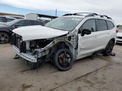 Salvage cars for sale at Grand Prairie, TX auction: 2023 Subaru Ascent Limited