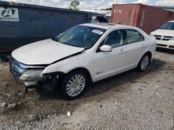 Salvage cars for sale at Hueytown, AL auction: 2010 Ford Fusion Hybrid