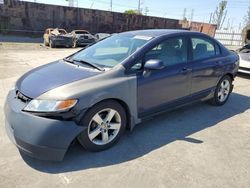 Salvage cars for sale at Wilmington, CA auction: 2007 Honda Civic EX
