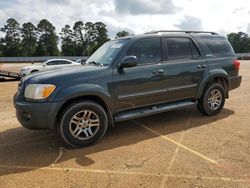Salvage cars for sale from Copart Longview, TX: 2006 Toyota Sequoia Limited
