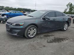 Salvage cars for sale from Copart Dunn, NC: 2018 Chevrolet Malibu LT