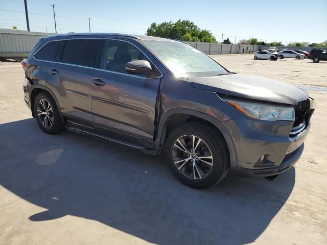 2016 Toyota Highlander XLE