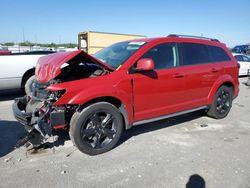 Salvage cars for sale at auction: 2019 Dodge Journey Crossroad