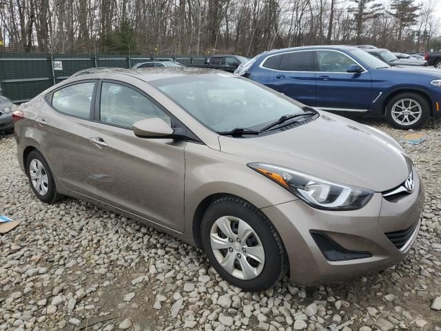 2016 Hyundai Elantra SE