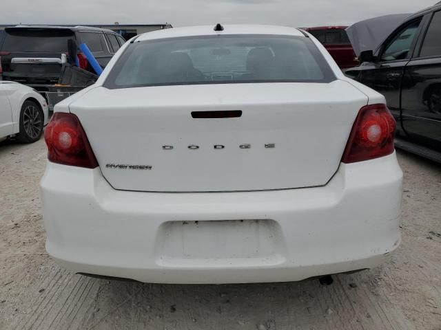 2012 Dodge Avenger SE