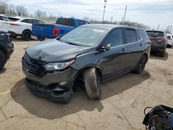 Salvage cars for sale at Woodhaven, MI auction: 2021 Chevrolet Equinox LT